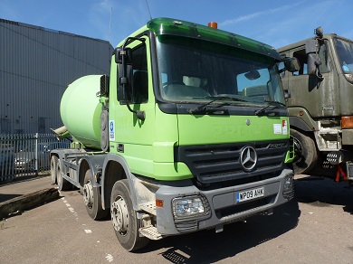 Mercedes Scania DAF Volvo used RHD mixers